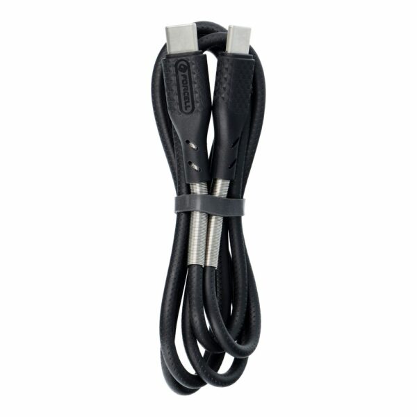 FORCELL F-ENERGY Carbon CB-02C cable Type C to Type C PD QC3.0 5A 60W 1 m black