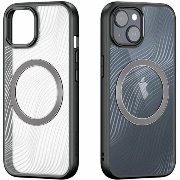 DUX DUCIS case AIMO MAG compatible with MagSafe for IPHONE 15 black