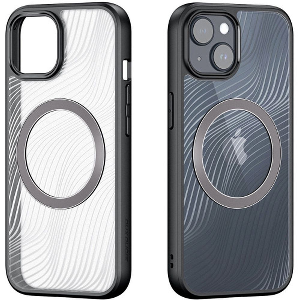 DUX DUCIS case AIMO MAG compatible with MagSafe for IPHONE 15 black