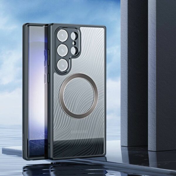 DUX DUCIS case AIMO MAG compatible with MagSafe for SAMSUNG S23 Ultra black