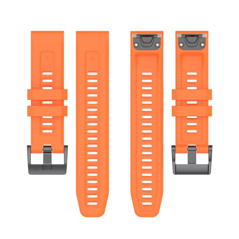 Silicone strap for GARMIN FENIX 3 / 3HR / 5X / 6X / 6X Pro / 7X / 7X Pro orange (8)