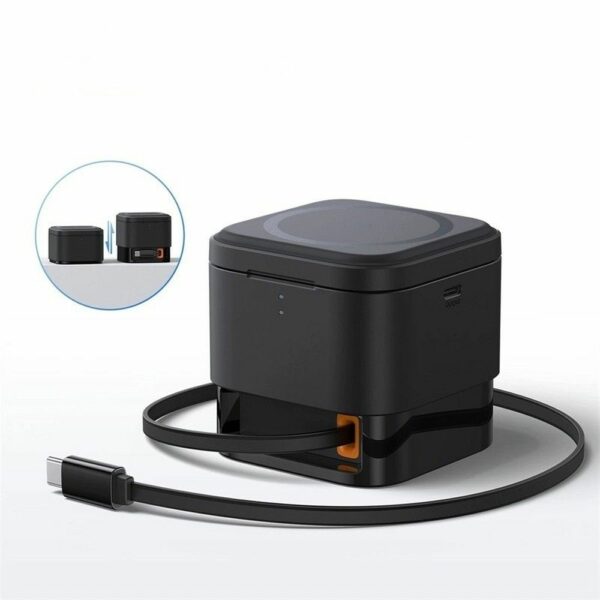 BASEUS wireless charger 2in1 compatible with MagSafe 3A 20W BS-W531 black