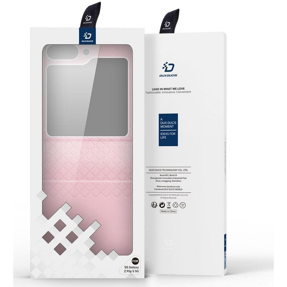 DUX DUCIS case BRIL for SAMSUNG Z Flip5 5G pink