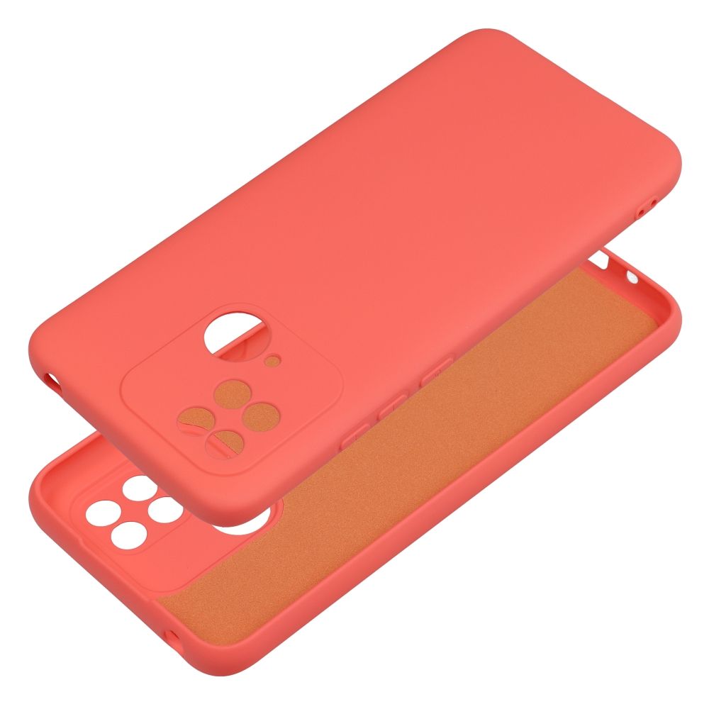 SILICONE case for XIAOMI Redmi 10C peach
