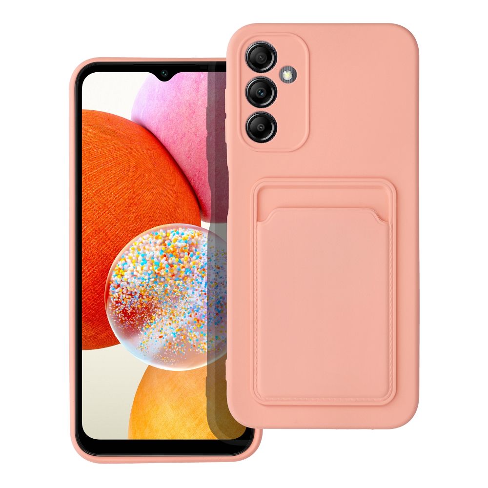 CARD case for SAMSUNG A14 5G / A14 4G pink