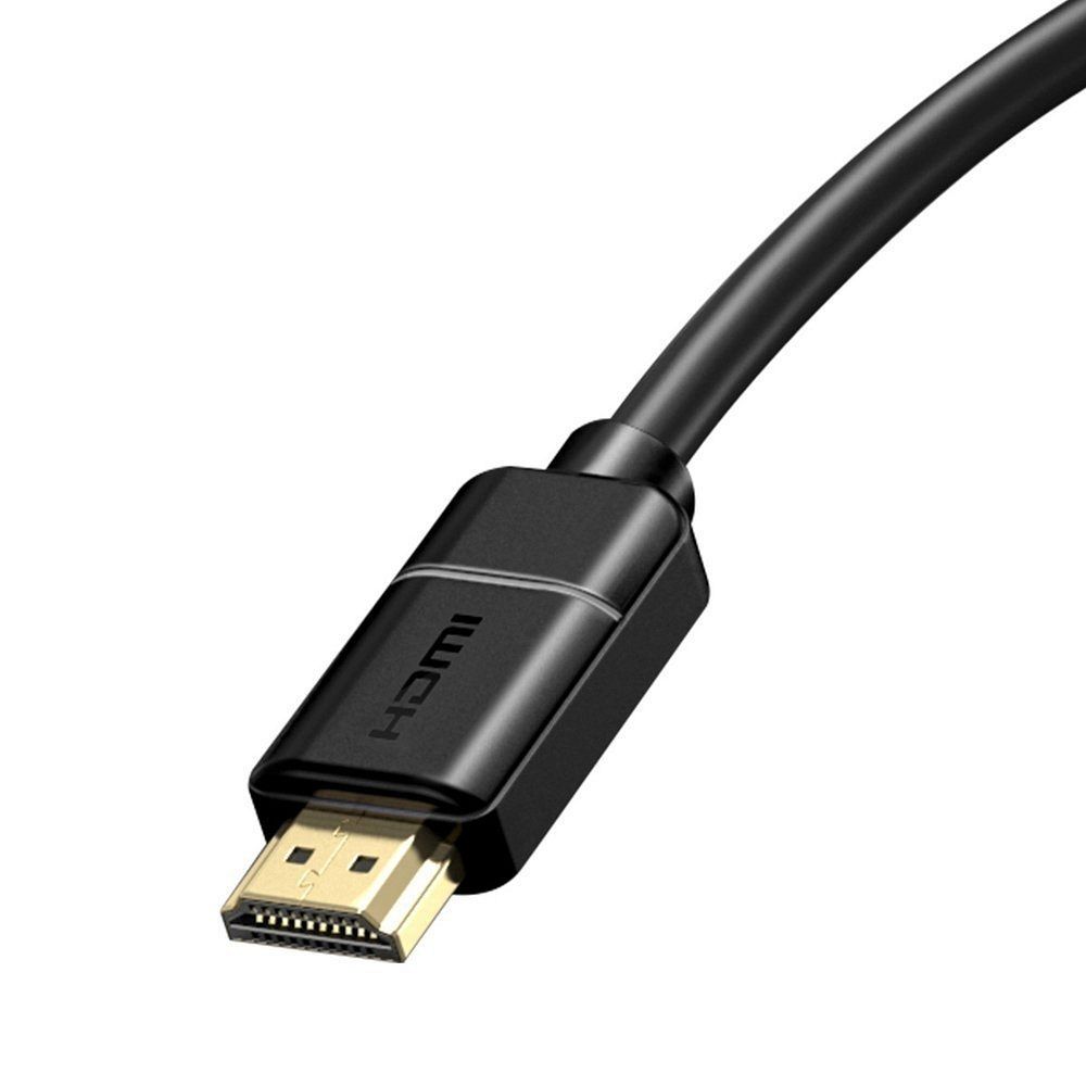 d230a19cd1c277c24e491325bedb190a BASEUS cable HDMI to HDMI 4K 60Hz 2.0 HD CAKGQ-E01 8 m black