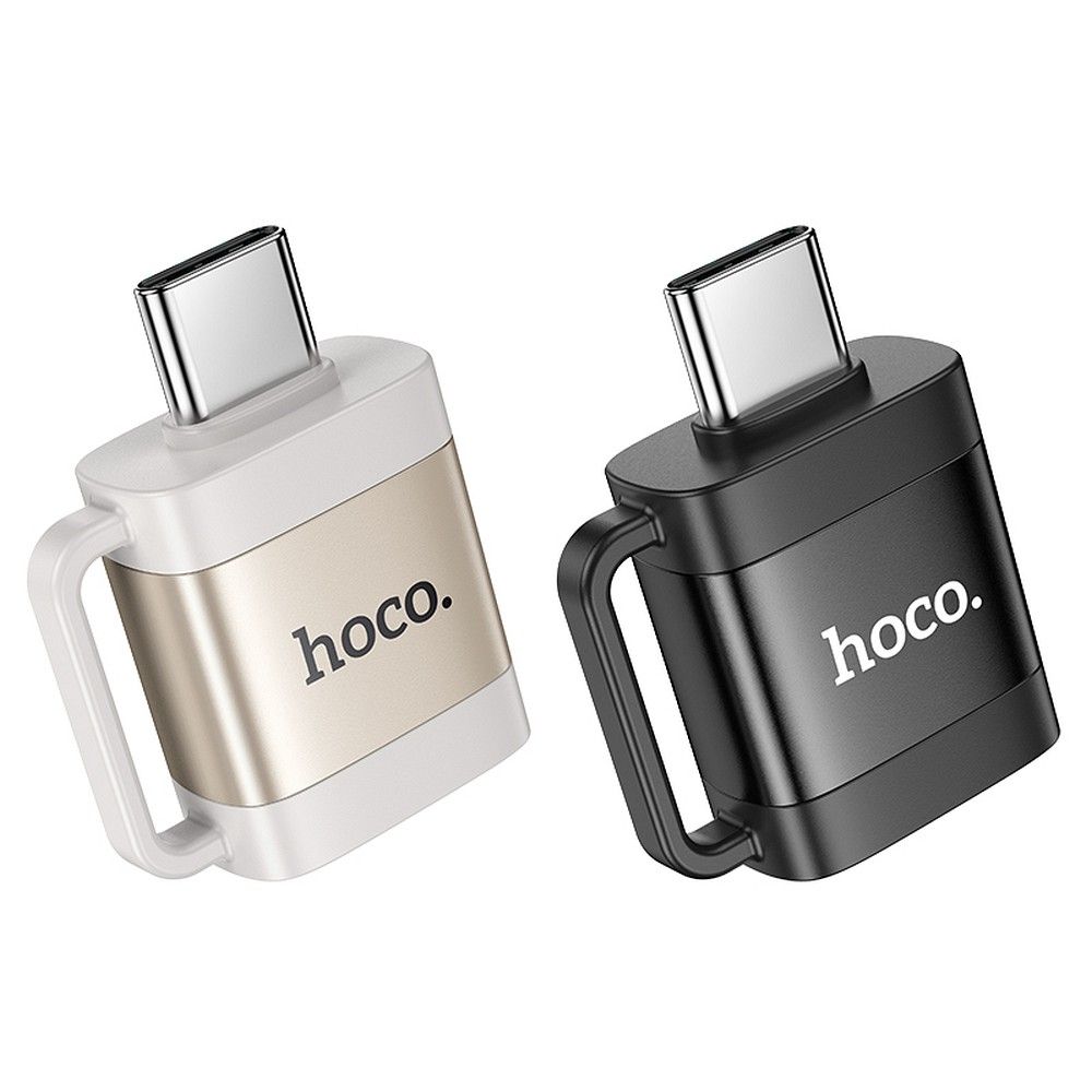 HOCO adapter OTG Type C (male) to USB A (female) 3A UA31C gray