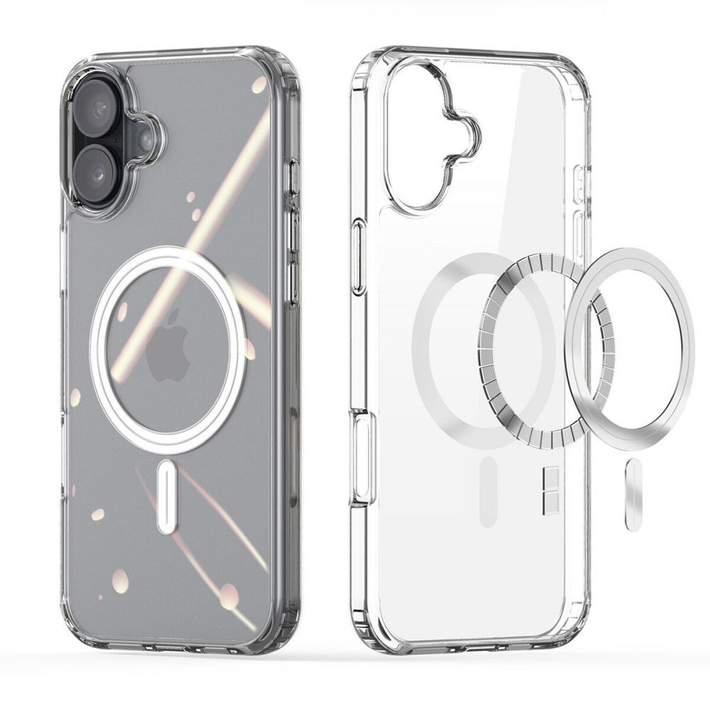 DUX DUCIS case CLIN MAG compatible with MagSafe for IPHONE 16 transparent
