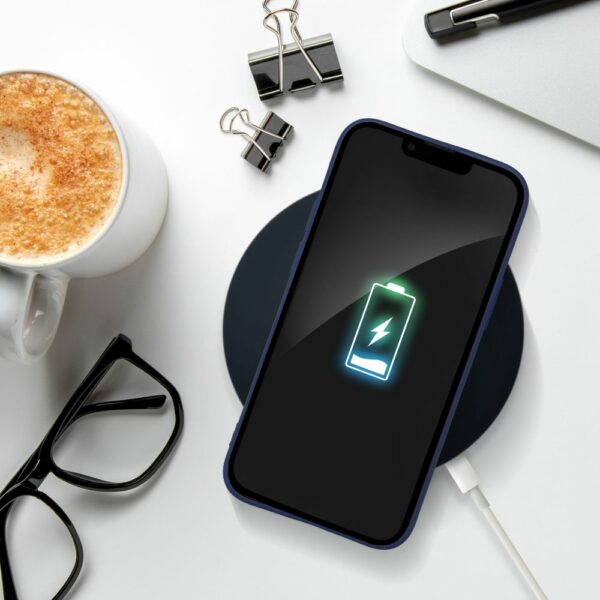 SOFT case for IPHONE 16 Plus dark blue