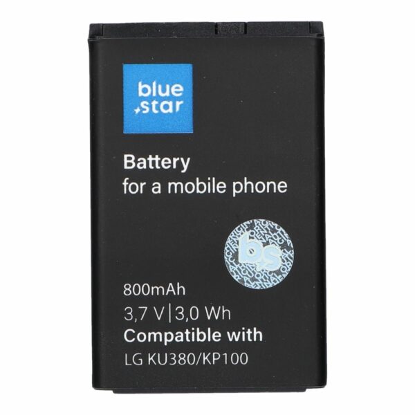 BLUE STAR battery for LG KU380 / KP100 / KP320 / KP105 / KP115 / KP215 800 mAh