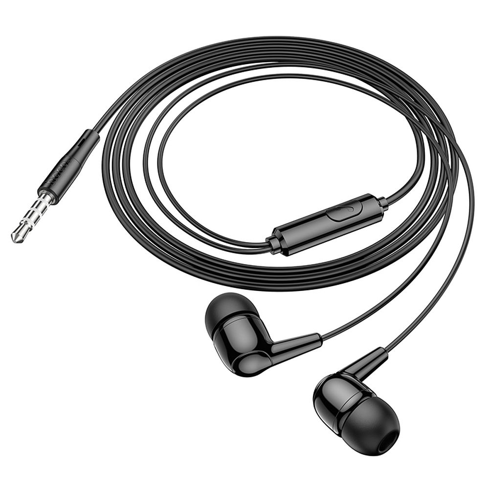 d343736fc754a1d7f043fe7333d40f2c HOCO wire earphones Jack 3,5 mm with microphone M97 black