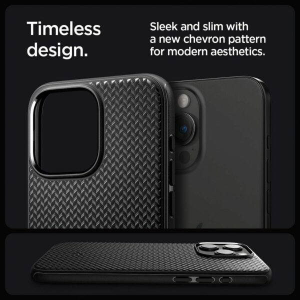 SPIGEN case MAG ARMOR compatible with MagSafe for IPHONE 15 Pro Max matte black