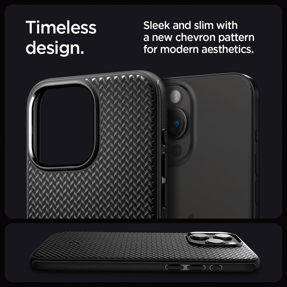 SPIGEN case MAG ARMOR compatible with MagSafe for IPHONE 15 Pro Max matte black