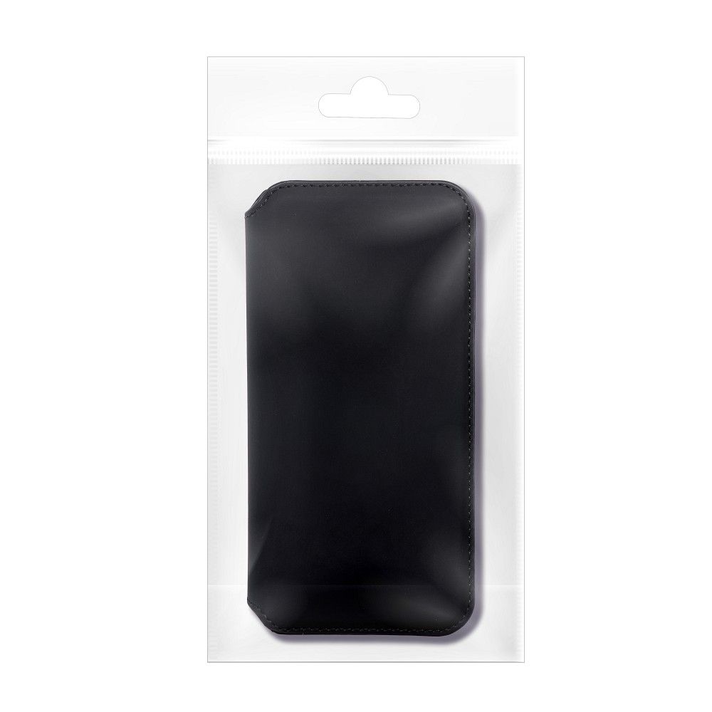 DUAL POCKET Book case for MOTOROLA G14 black