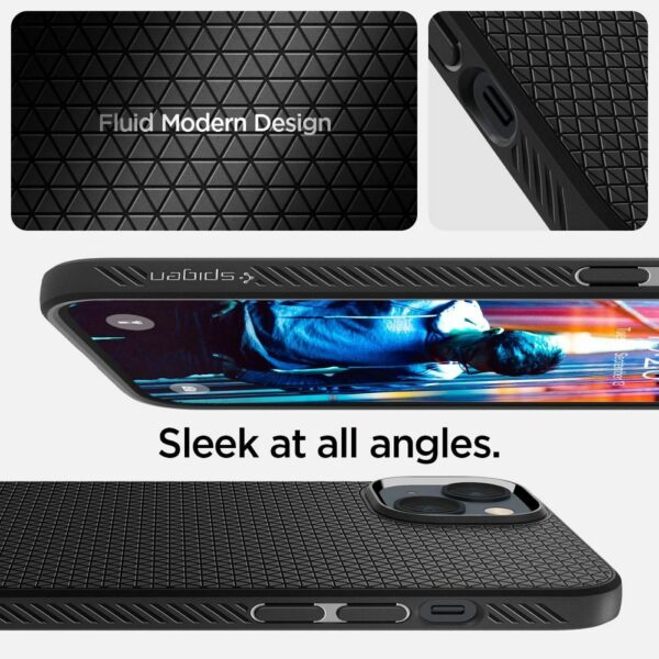 SPIGEN case LIQUID AIR for IPHONE 14 matte black