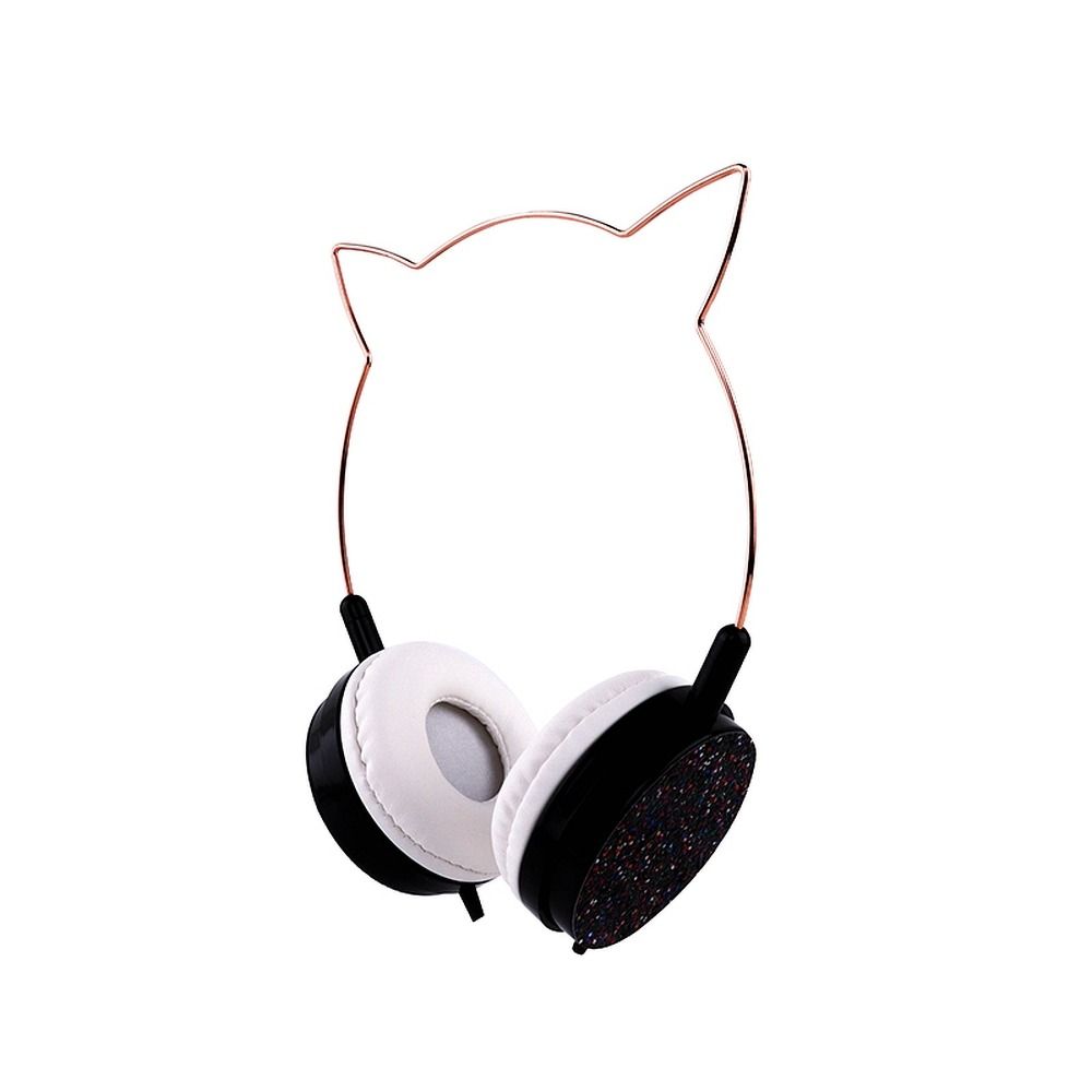 d3e581884d1f2b472b5df23274e92ab8 Wire headphones Jack 3,5 mm with microphone CAT EAR YLFS-22 black