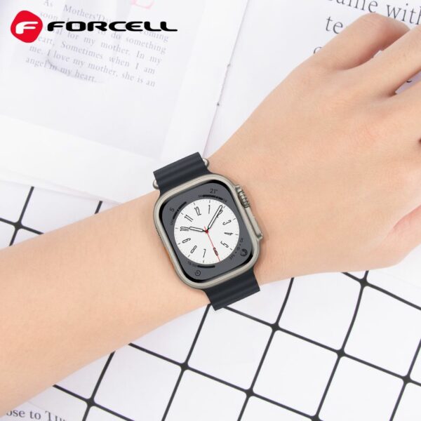 FORCELL F-DESIGN FA12 strap for APPLE Watch 42 / 44 / 45 / 49 mm blue