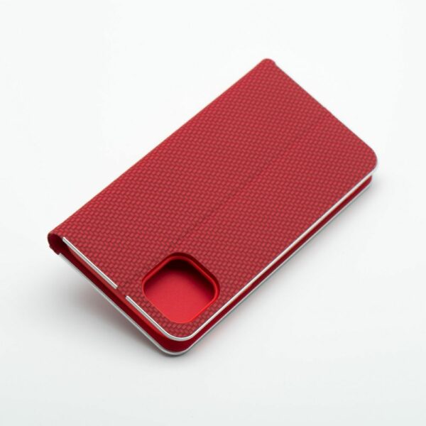 LUNA Book Carbon for IPHONE 16 Plus red