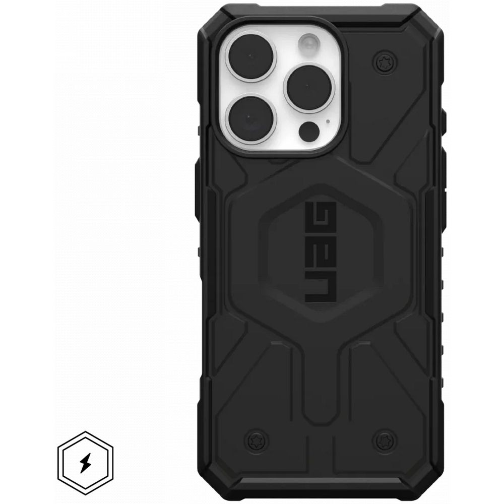 UAG Urban Armor Gear case PATHFINDER compatible with MagSafe for IPHONE 16 Pro black