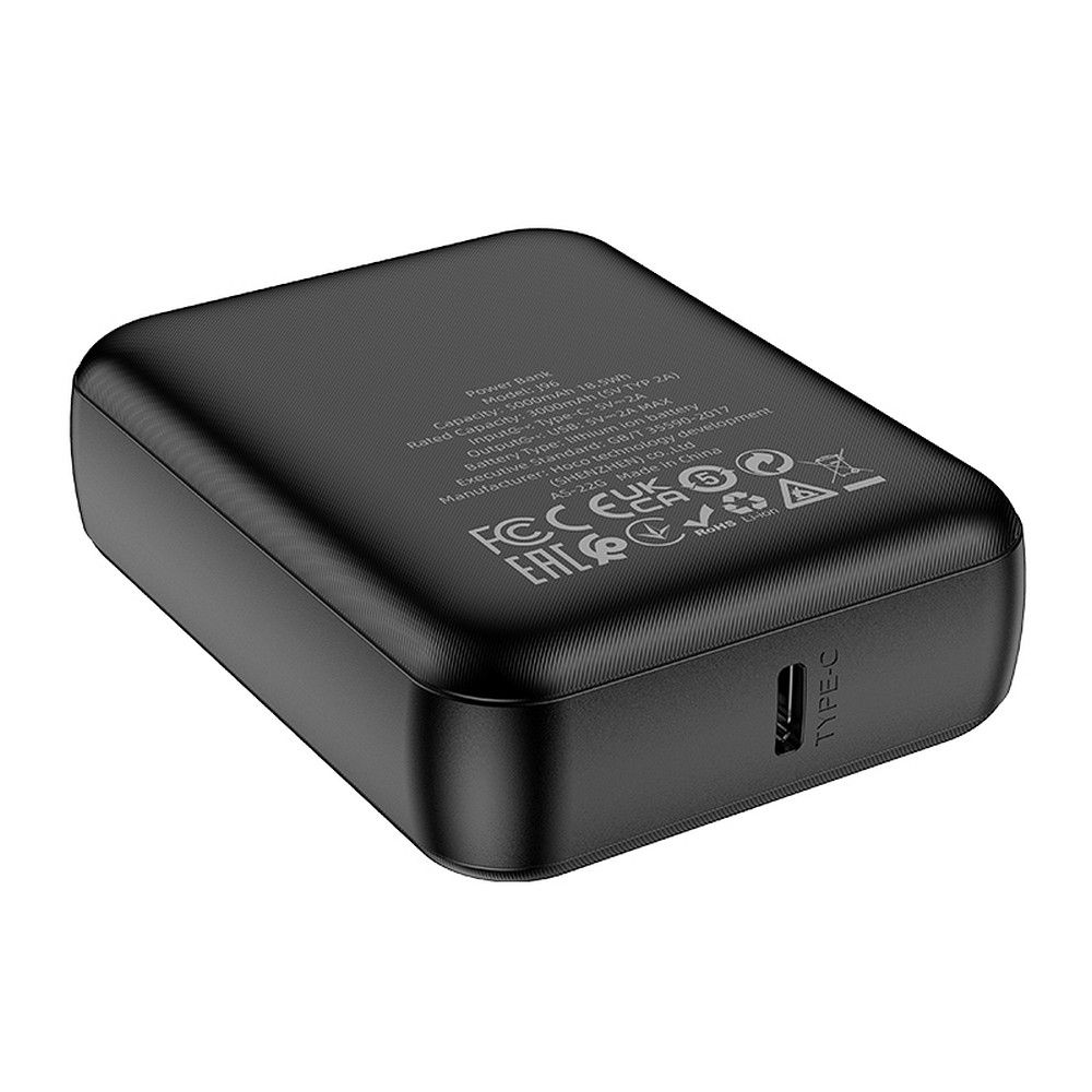 HOCO powerbank 5000 mAh 2A J96 black