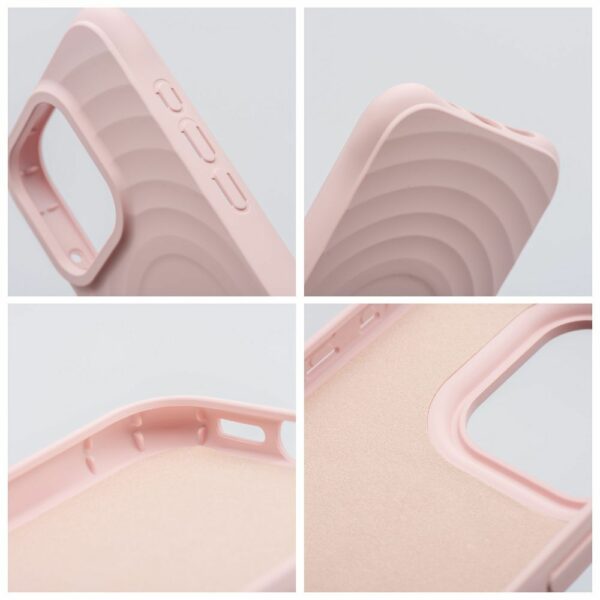 Silicone Zephyr Mag Cover compatible with MagSafe do IPHONE 15 PLUS pink