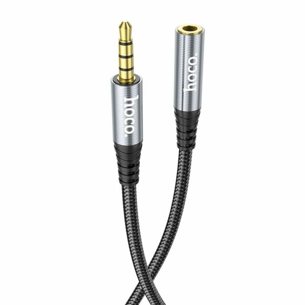 HOCO cable AUX Jack 3,5 mm (male) to Jack 3,5 mm (female) UPA20 2 m black