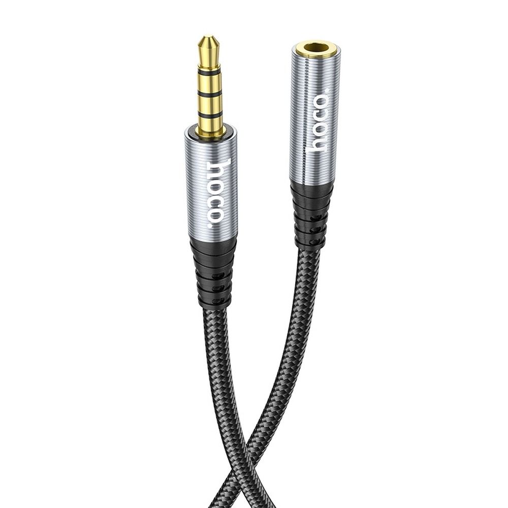HOCO cable AUX Jack 3,5 mm (male) to Jack 3,5 mm (female) UPA20 2 m black
