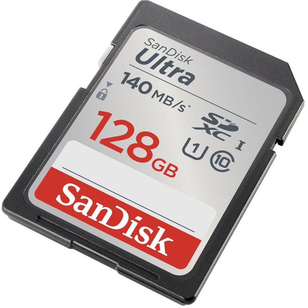 SANDISK memory card ULTRA SDXC 128GB 140MB/s