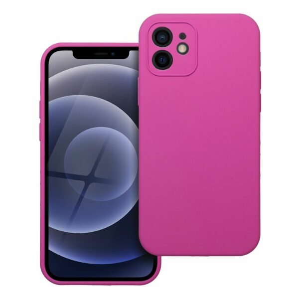 Case SILICONE 2mm for IPHONE 12 pink