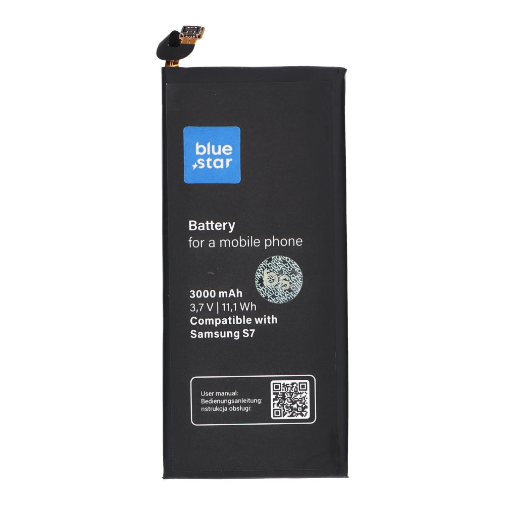 d5f8fa948a5412b2aa5a896e6d442433 BLUE STAR PREMIUM battery for SAMSUNG S7 3000 mAh