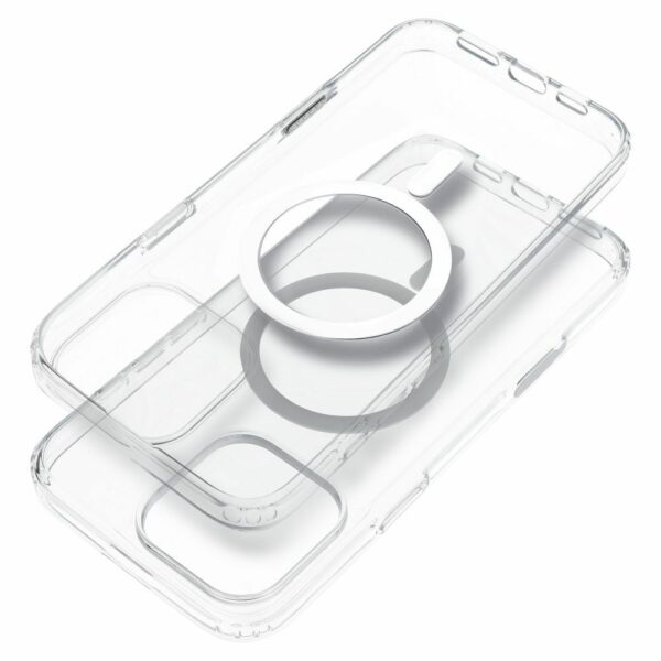 Clear Elite Mag Cover antiyellowing compatible with Camera Control button and MagSafe for IPHONE 16 PRO MAX transparent