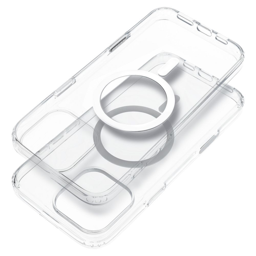 Clear Elite Mag Cover antiyellowing compatible with Camera Control button and MagSafe for IPHONE 16 PRO MAX transparent