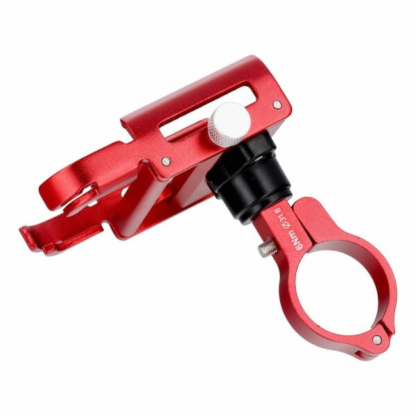 GUB bike holder for mobile phone P30 Aluminium red