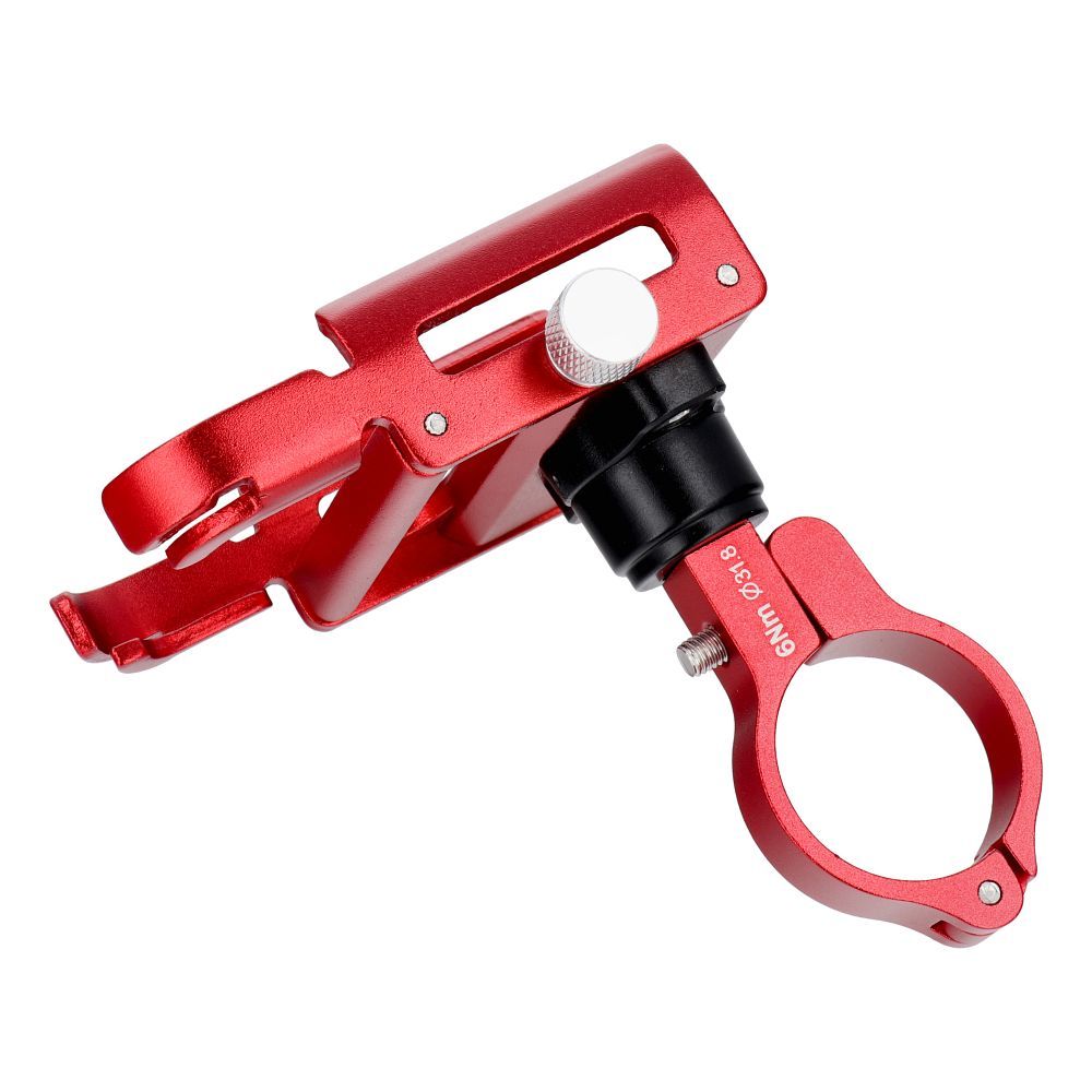 GUB bike holder for mobile phone P30 Aluminium red
