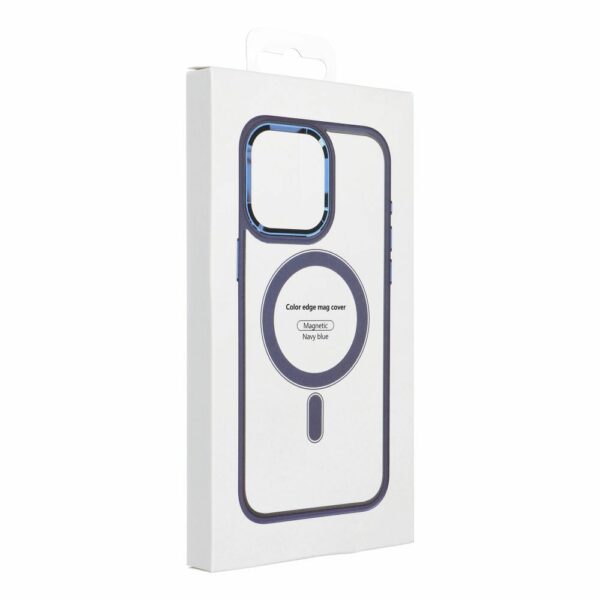 COLOR EDGE MAG COVER case compatible with MagSafe for SAMSUNG S25 ULTRA navy blue