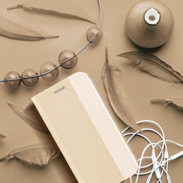 SENSITIVE Book case for SAMSUNG S24 Plus gold