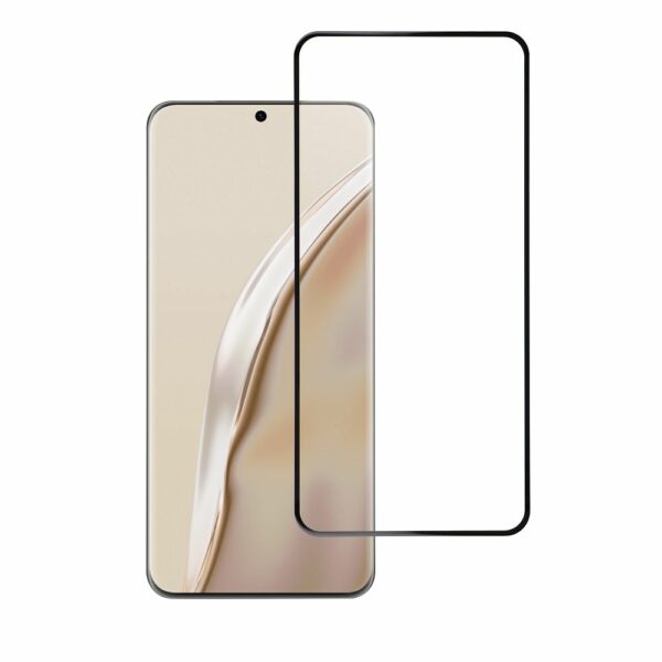 Tempered Glass Blue Star - HUA P60 (full glue/small size) - black Tempered Glass Blue Star