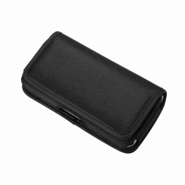 Horizontal universal case OXFORD model 3 for IPHONE 11 / 11 PRO / 12 / 12 PRO / 13 / 13 PRO / SAMSUNG A10 / A41 / A50 / A51 / HUAWEI P30 LITE / P40 / P8 / P9 LITE black