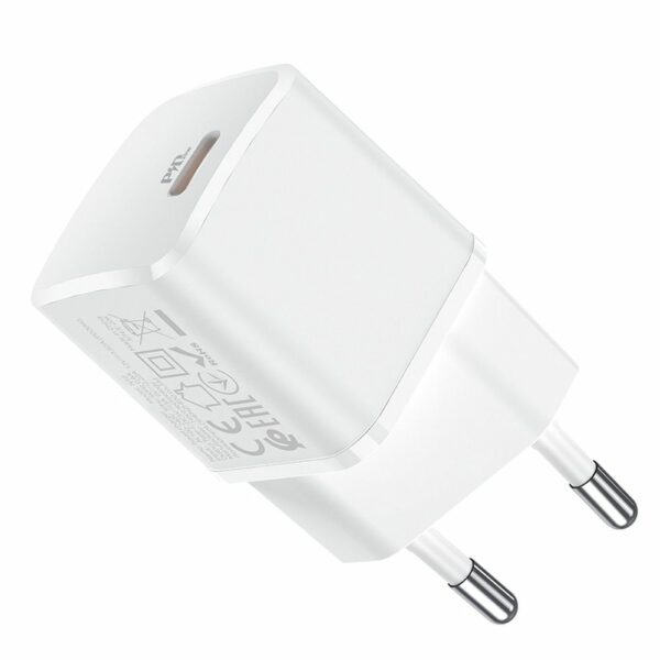 HOCO travel charger Type C PD 20W N10 white