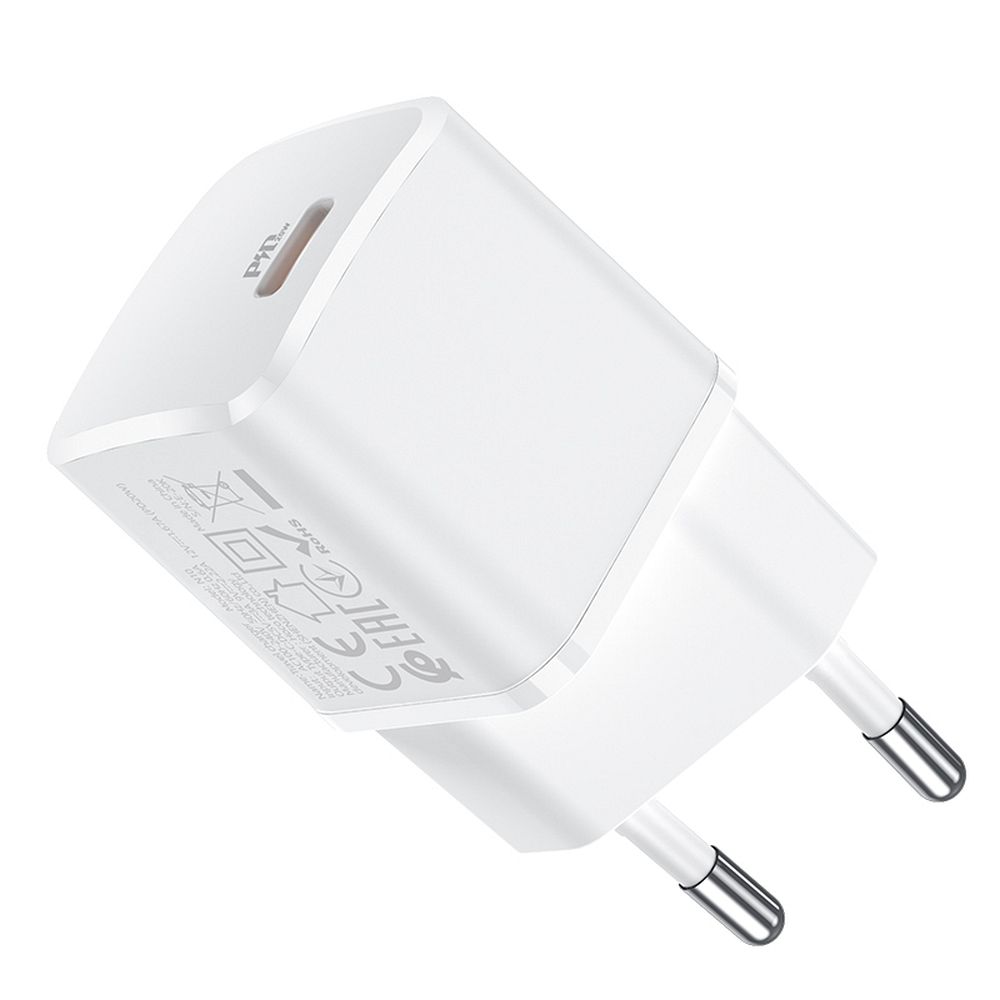HOCO travel charger Type C PD 20W N10 white