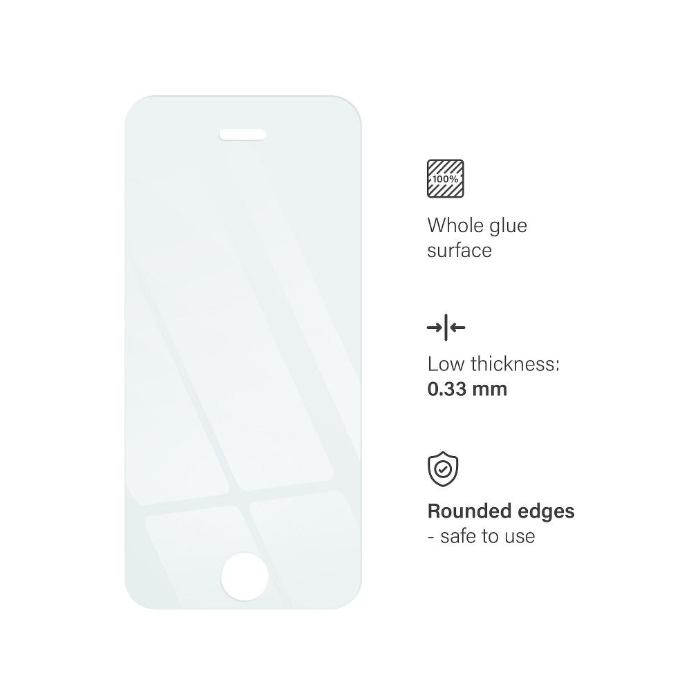 Tempered Glass Blue Star - IPHONE 5SE