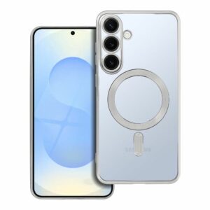 ELECTRO MAG COVER case compatible with MagSafe for SAMSUNG S25 Plus silver