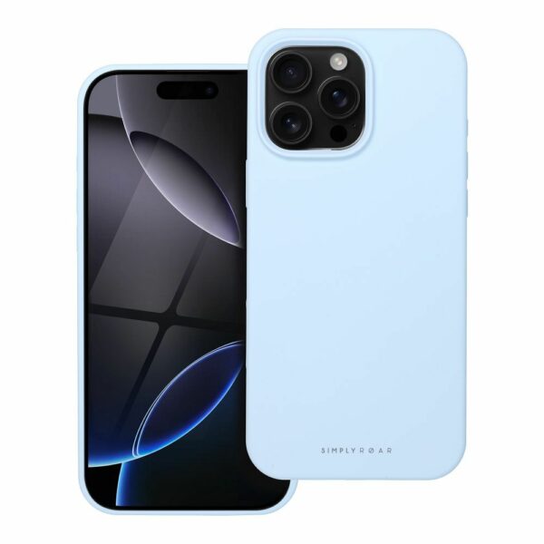 Θήκη Κινητού ROAR CLOUD SKIN για iPhone 16 Pro Max Ανοιχτό Μπλε