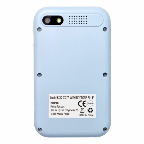 Gaming phone for kids with IPS display 2,4" with buttons KDC-0027A blue