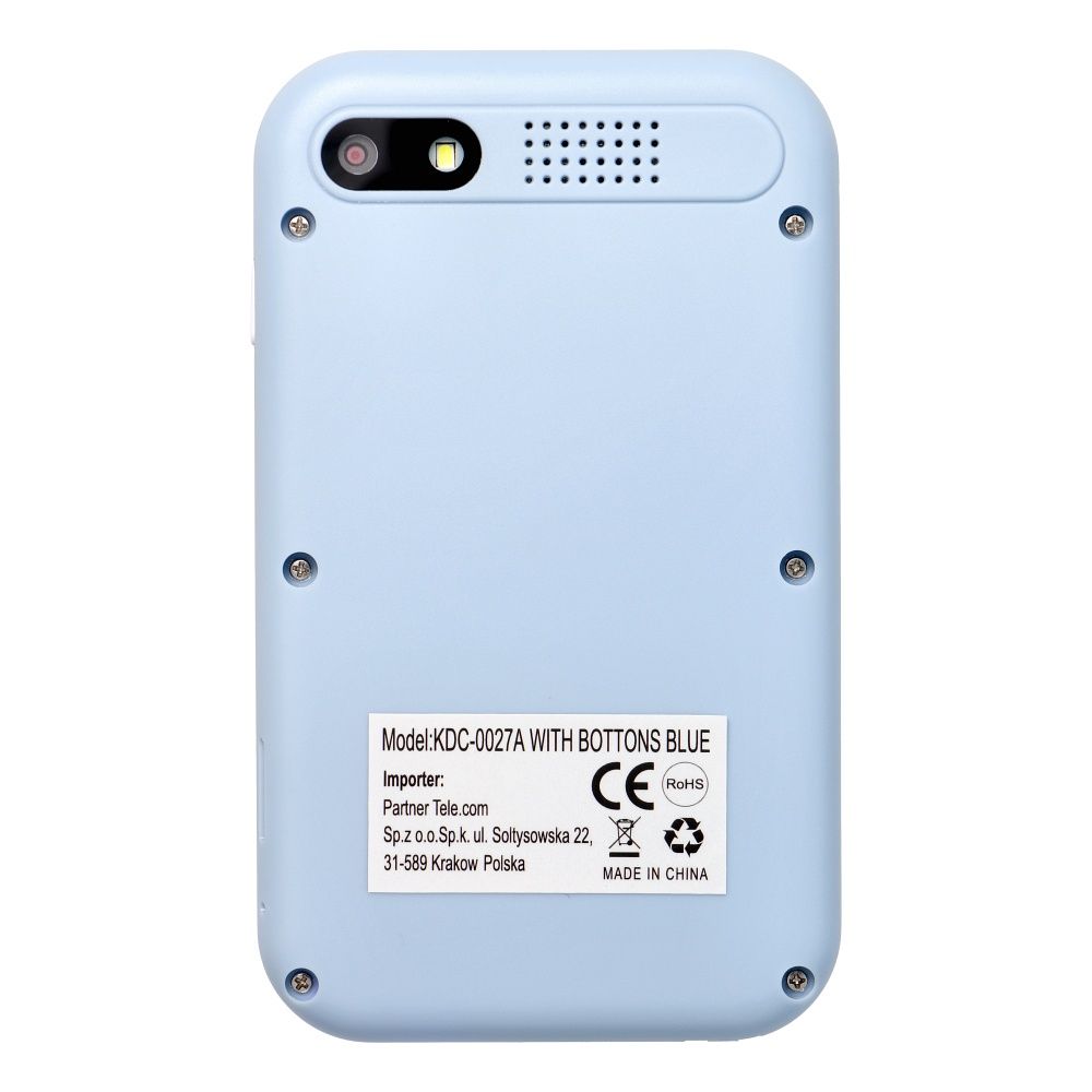 Gaming phone for kids with IPS display 2,4" with buttons KDC-0027A blue