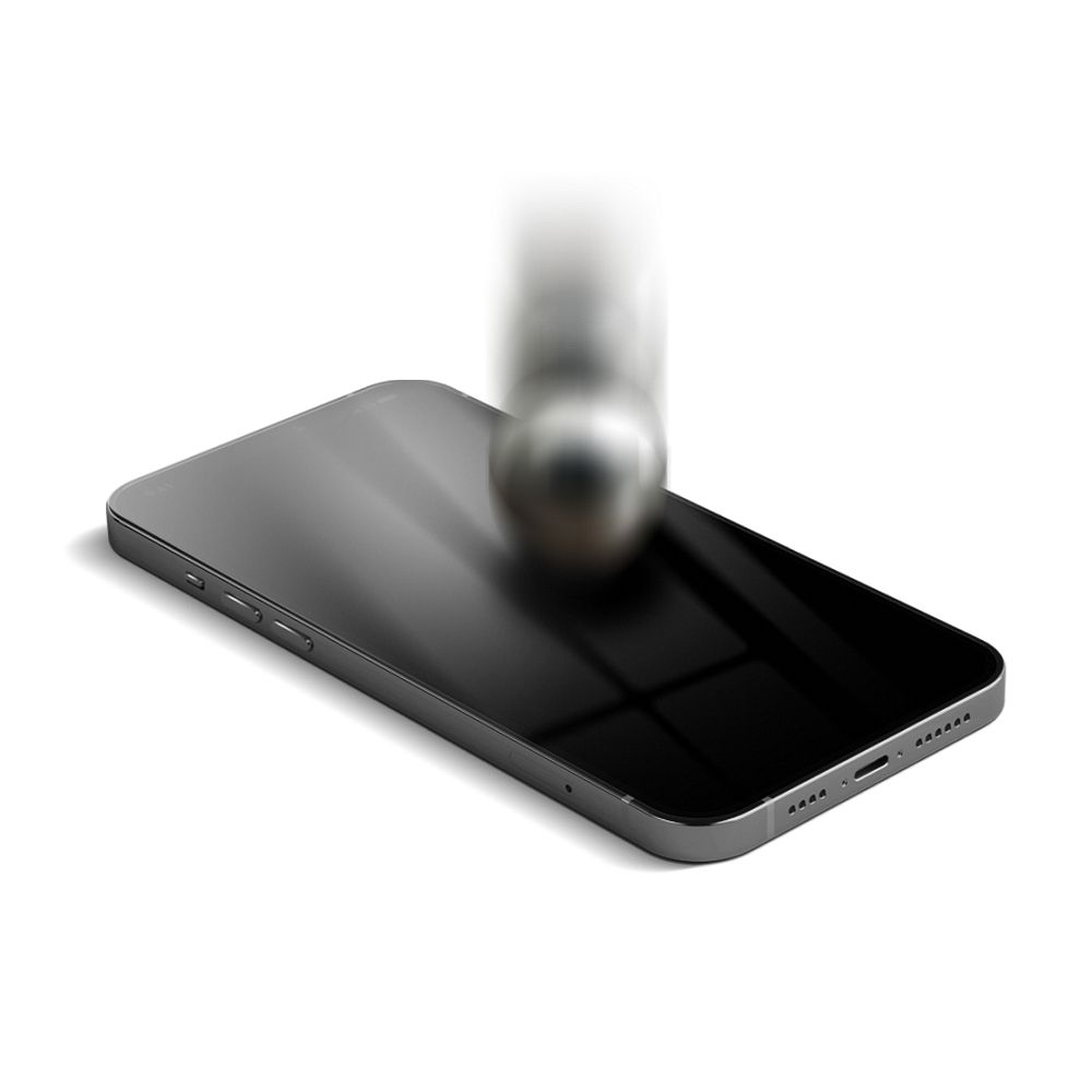 Forcell Flexible Nano Glass 5D for iPhone 15 black