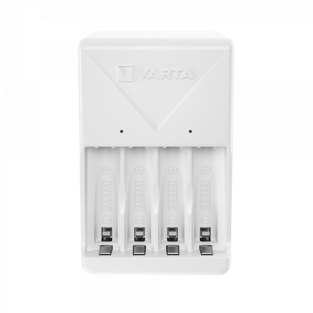VARTA PLUG CHARGER 57657 + 4 x rechargeable battery R6 (AA) 2100mAh