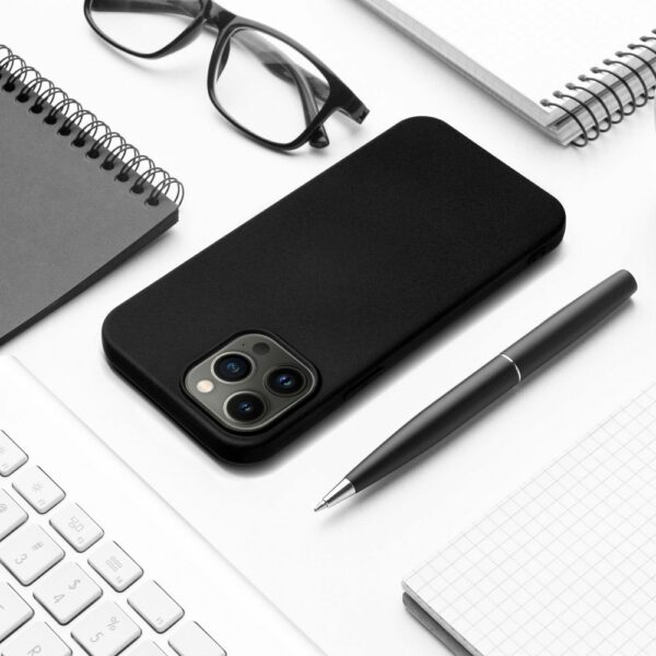 SILICONE case for IPHONE 13 black
