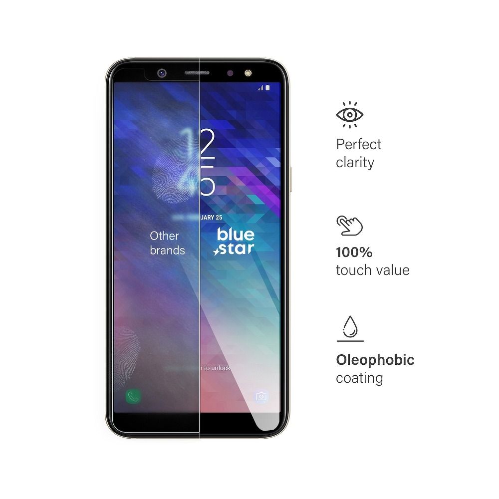 Tempered Glass Blue Star - SAMSUNG A6 2018