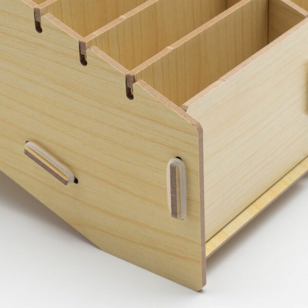 Wooden Storage for 48 Smartphones